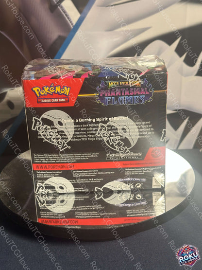 Phantasmal Flames Booster Box sealed Pokemon TCG card set