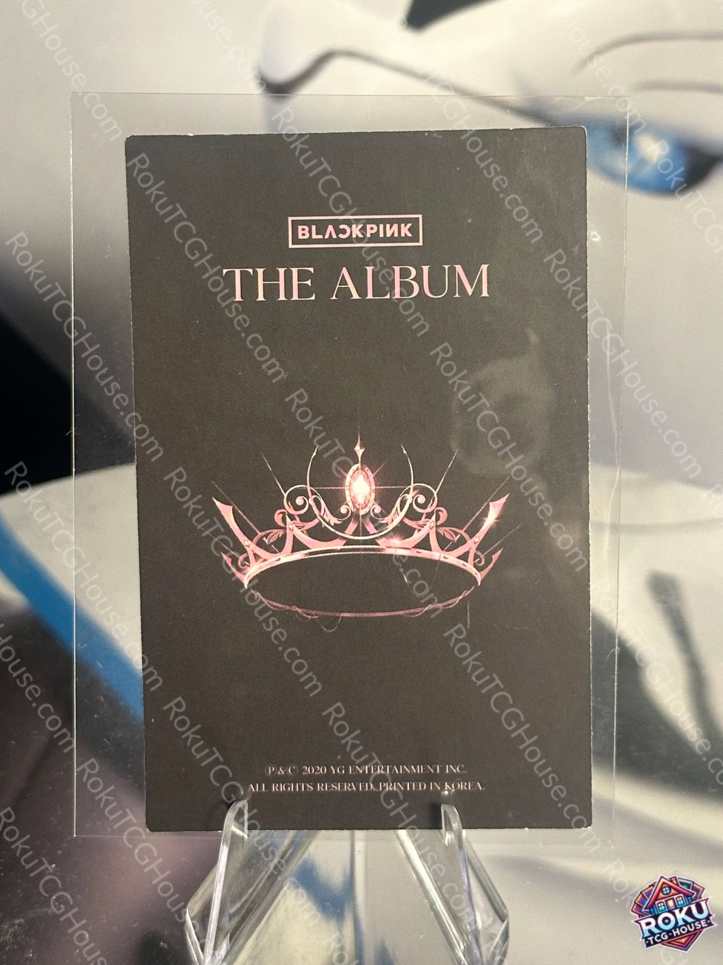 Blackpink Lisa photo card back - The Album 2020 Near Mint