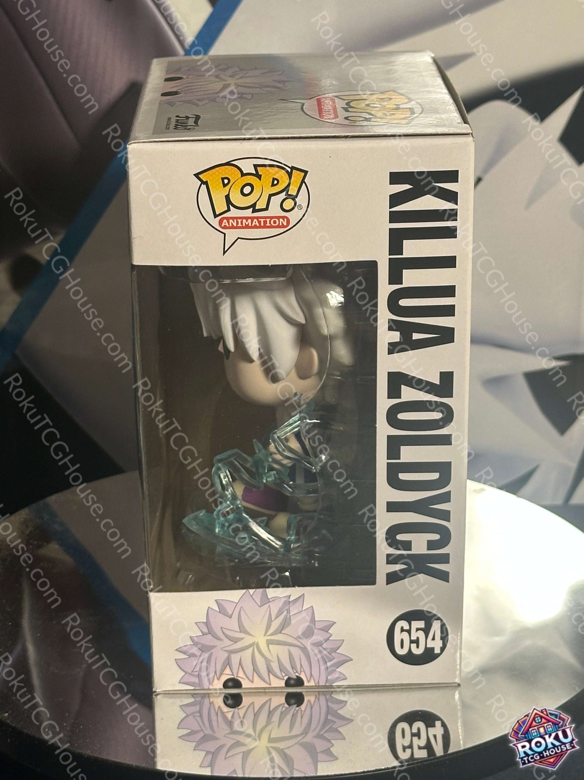 Killua Zoldyck Funko Pop Hunter x Hunter Vinyl Figure #654 side