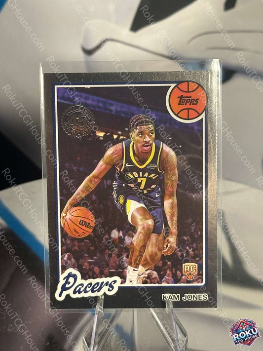 Kam Jones Rookie Card 2025 Topps NBA Card NM