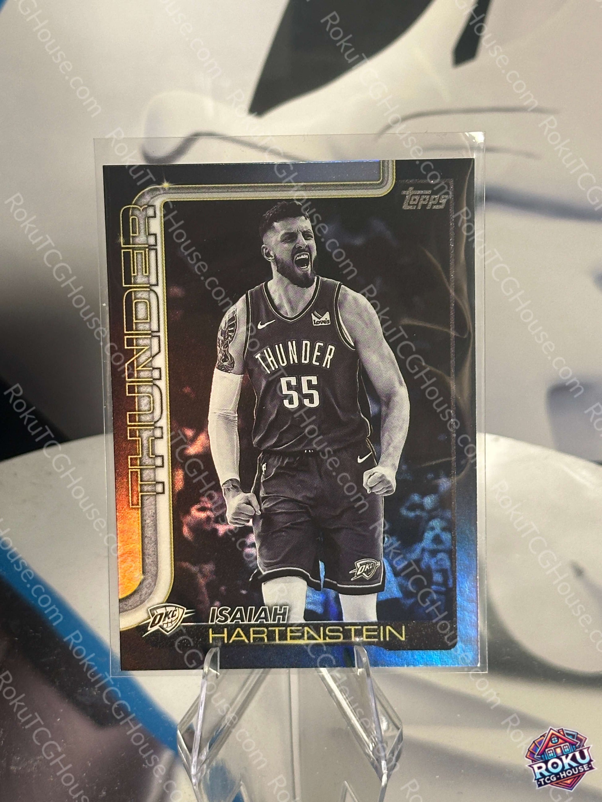 Isaiah Hartenstein Blackout 2025 Topps NBA Card NM