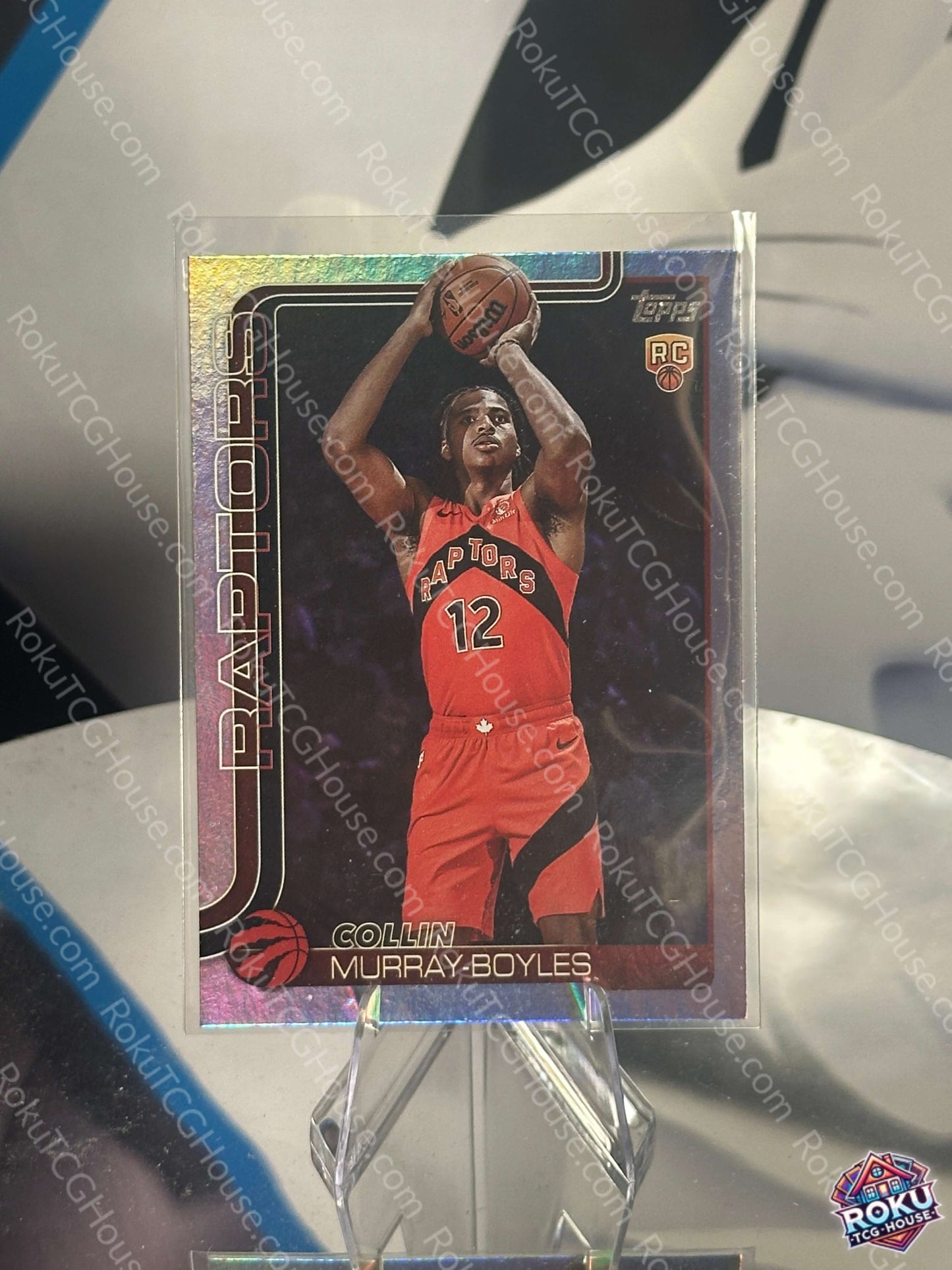 Collin Murray-Boyles 2025 Topps NBA Rookie Card NM front