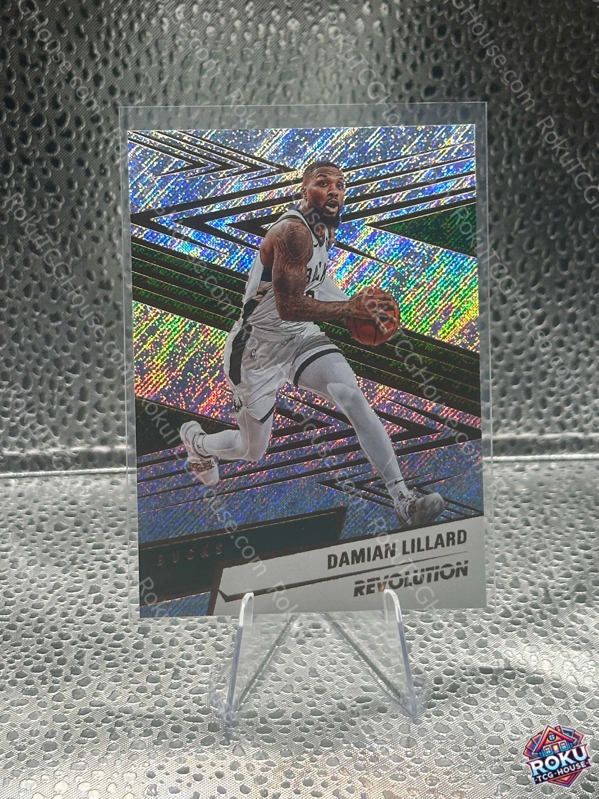Damian Lillard 2024 Panini Revolution NBA Card NM