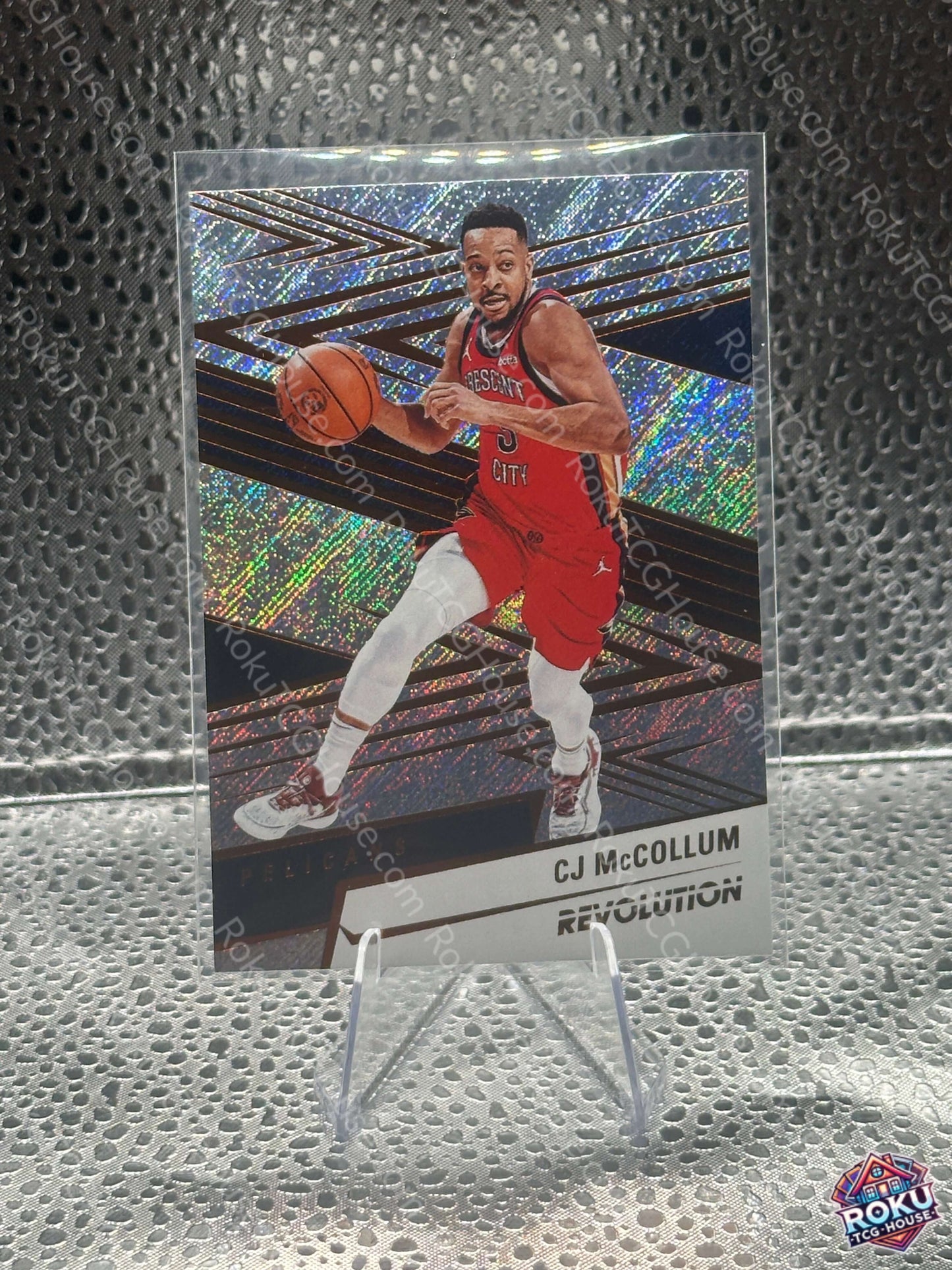 CJ McCollum 2024 Panini Revolution NBA Card NM