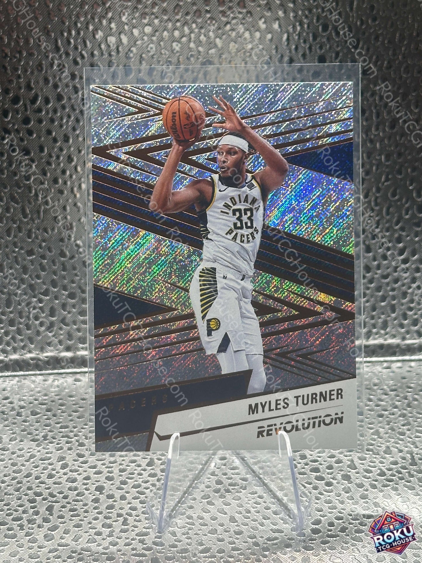 Myles Turner 2024 Panini Revolution NBA Card NM