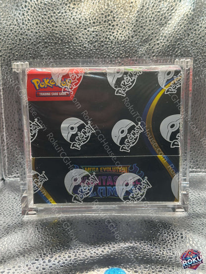 Acrylic Booster Box Case – Clear TCG Card Box Protector