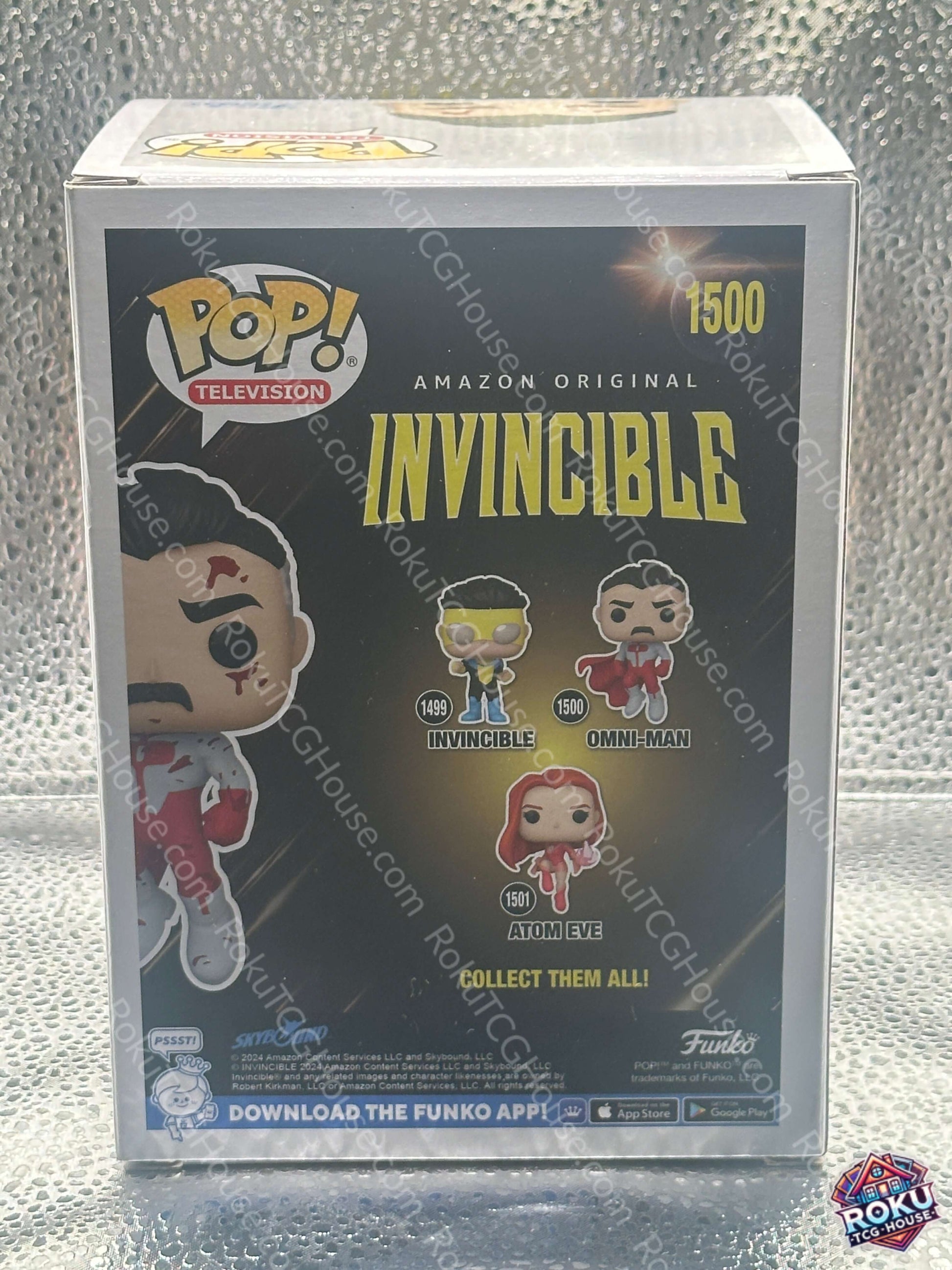 Omni-Man Invincible Funko Pop Vinyl Figure 1500 Box
