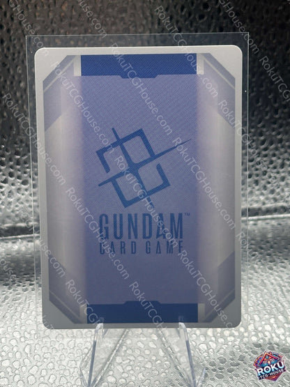 Gundam Sandrock Newtype Rising JP Gundam Card NM back