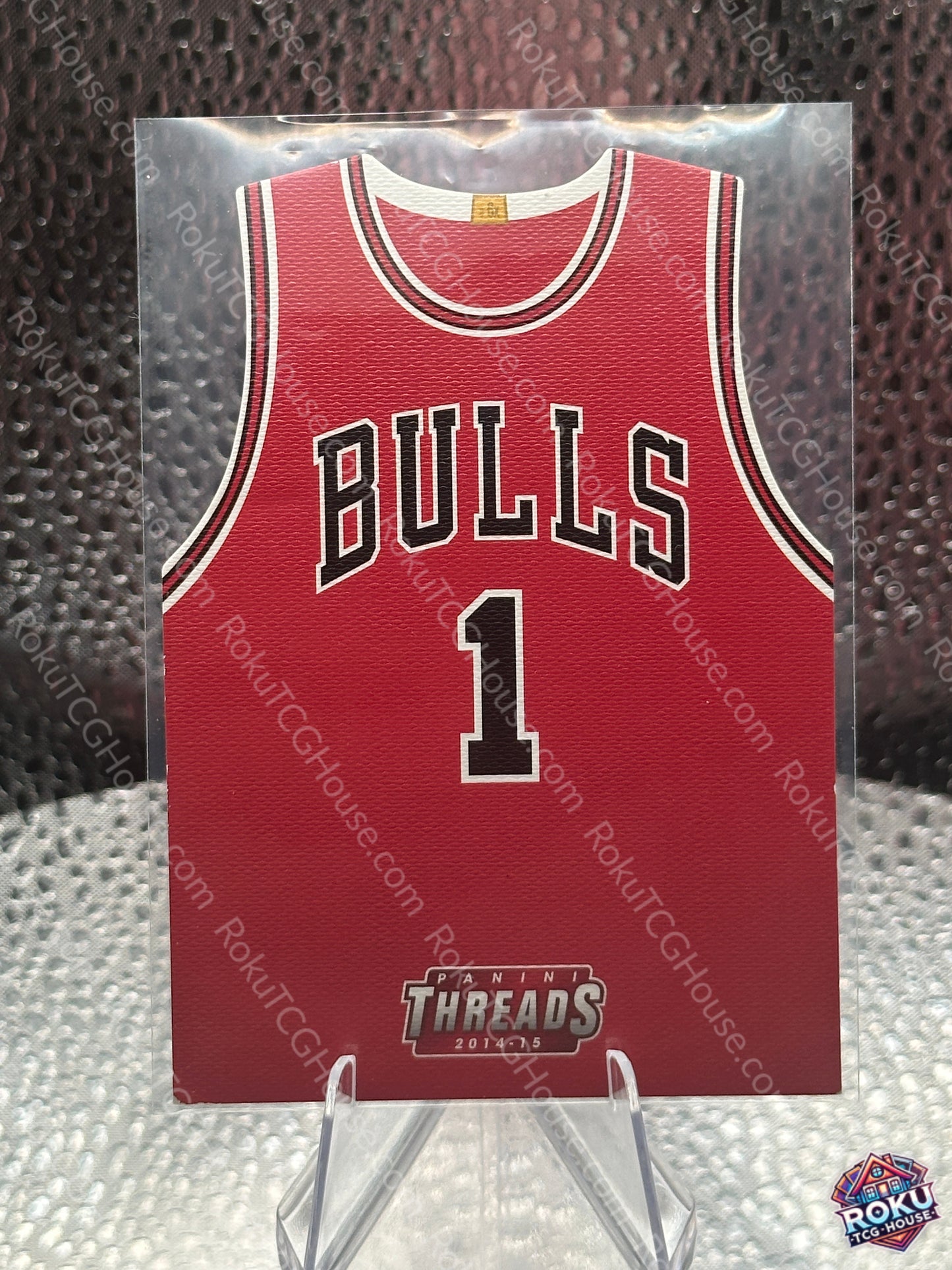 Derrick Rose (#24) (Die-Cut) - 2014-15 Panini Threads - NBA Card (LP)