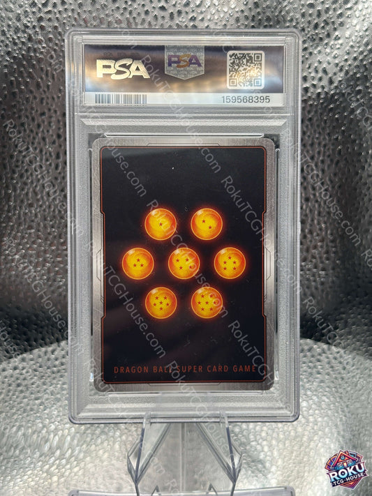 SS4 Son Goku & SS4 Vegeta, Striking a Weak Point (SPR) (BT24-118) - Beyond Generations - Dragon Ball Super Card (PSA 8)