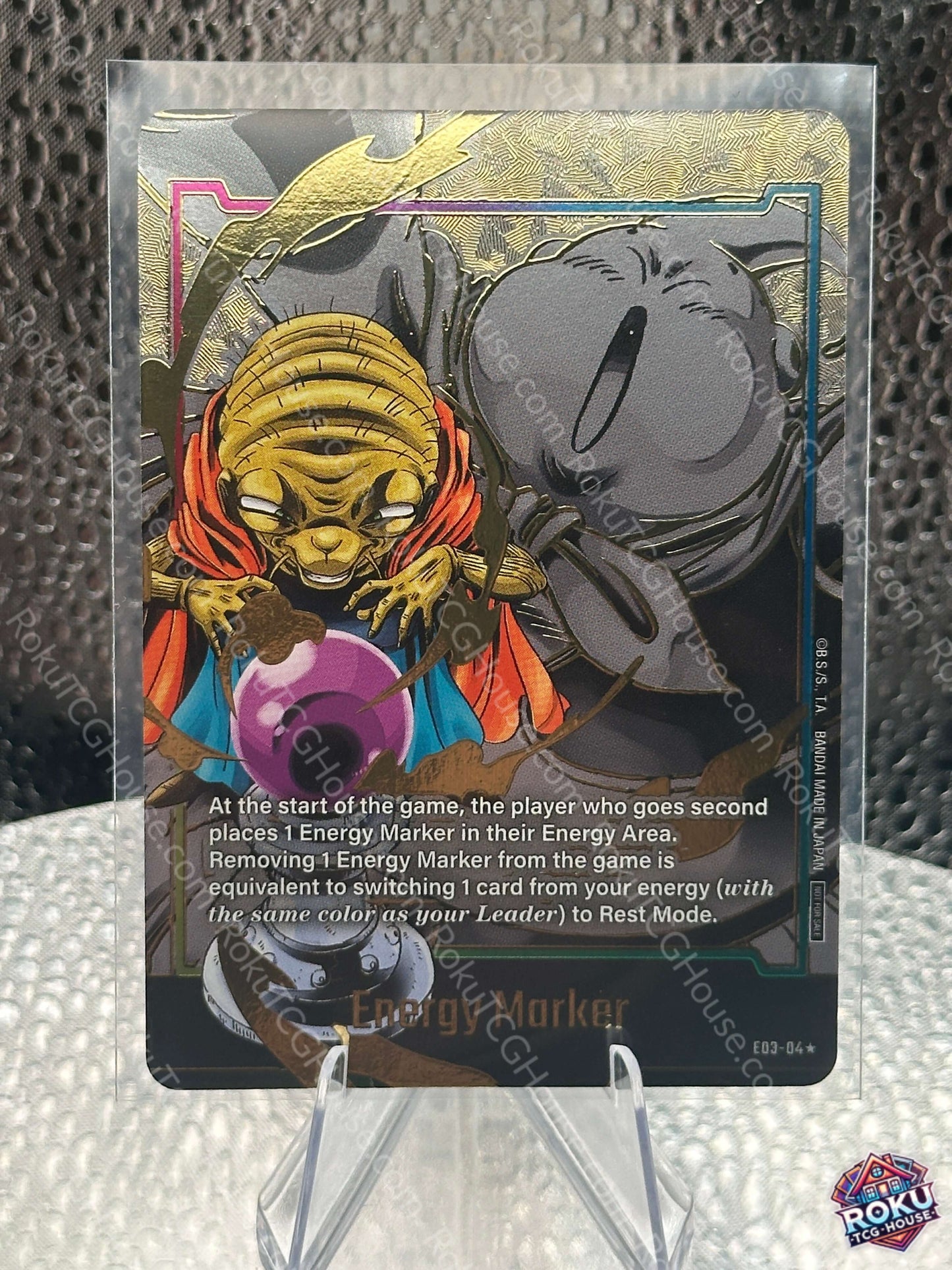 Energy Marker (E03-04) (Gold) - Fusion World Energy Markers - Dragon Ball Super Card (NM)