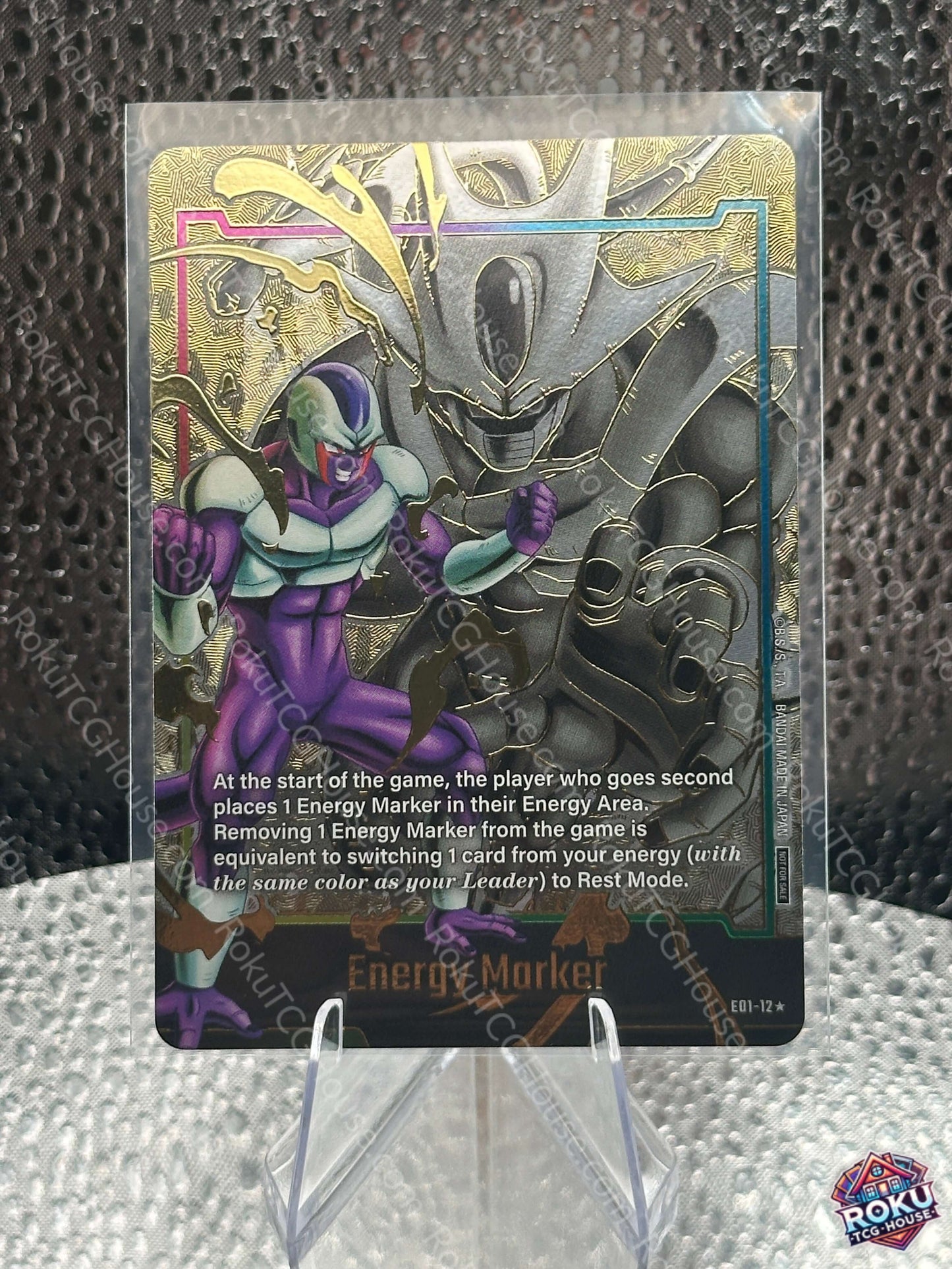 Energy Marker (E01-12) (Gold) - Fusion World Energy Markers - Dragon Ball Super Card (NM)