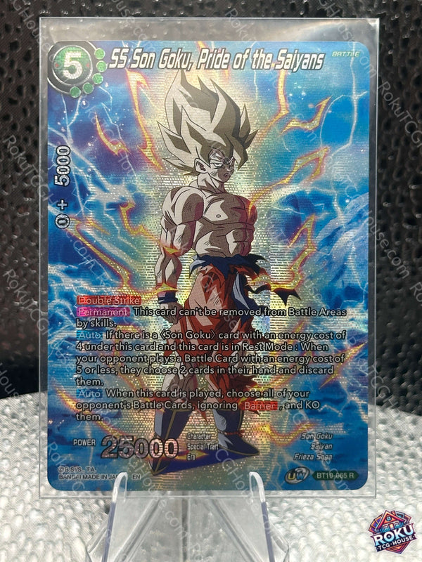 SS Son Goku, Pride of the Saiyans (BT10-065) - Theme Selection: History of Son Goku - Dragon Ball Super Card (NM)