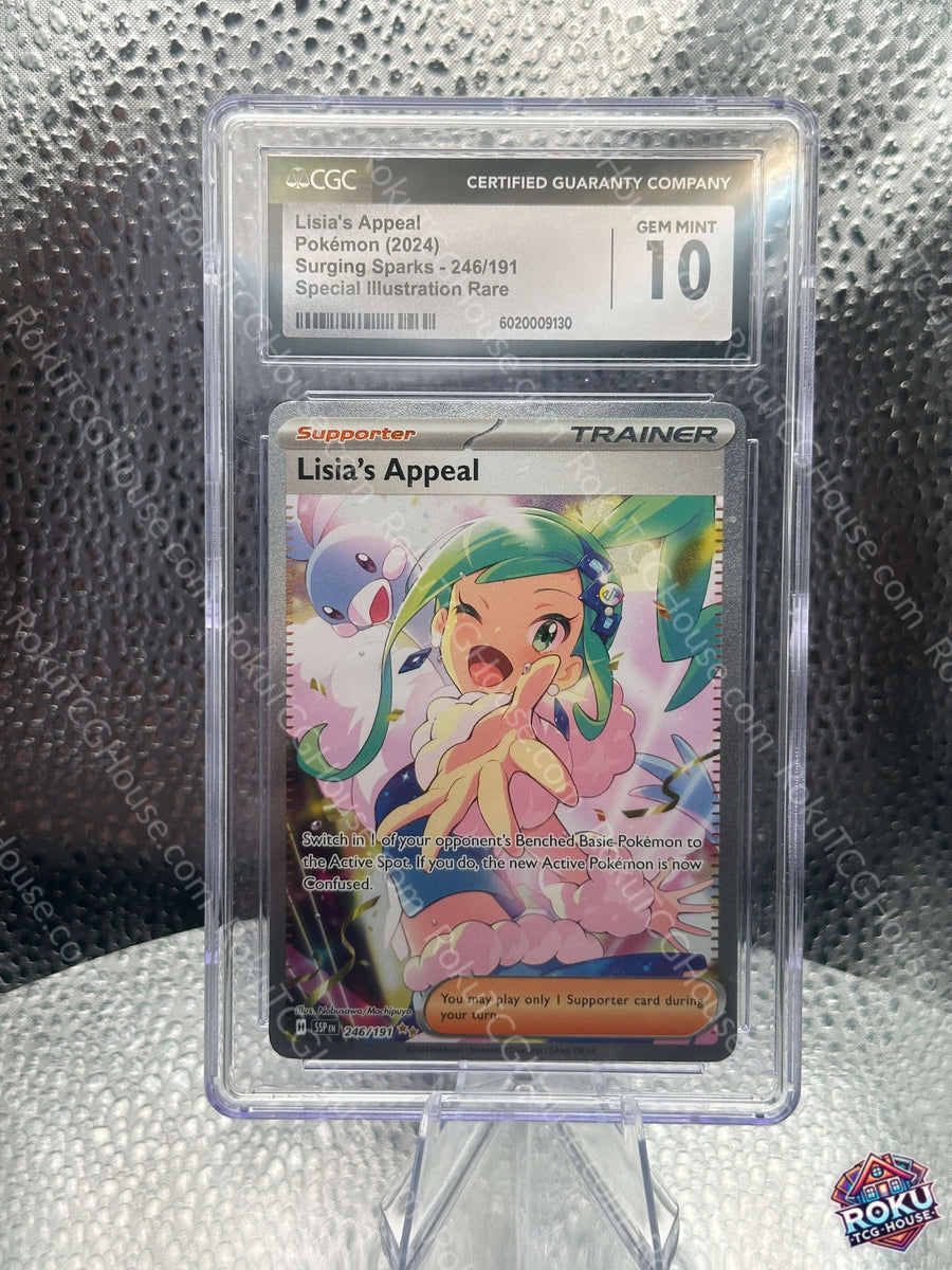 Lisia's Appeal - Surging Sparks - Pokemon Card (CGC 10)