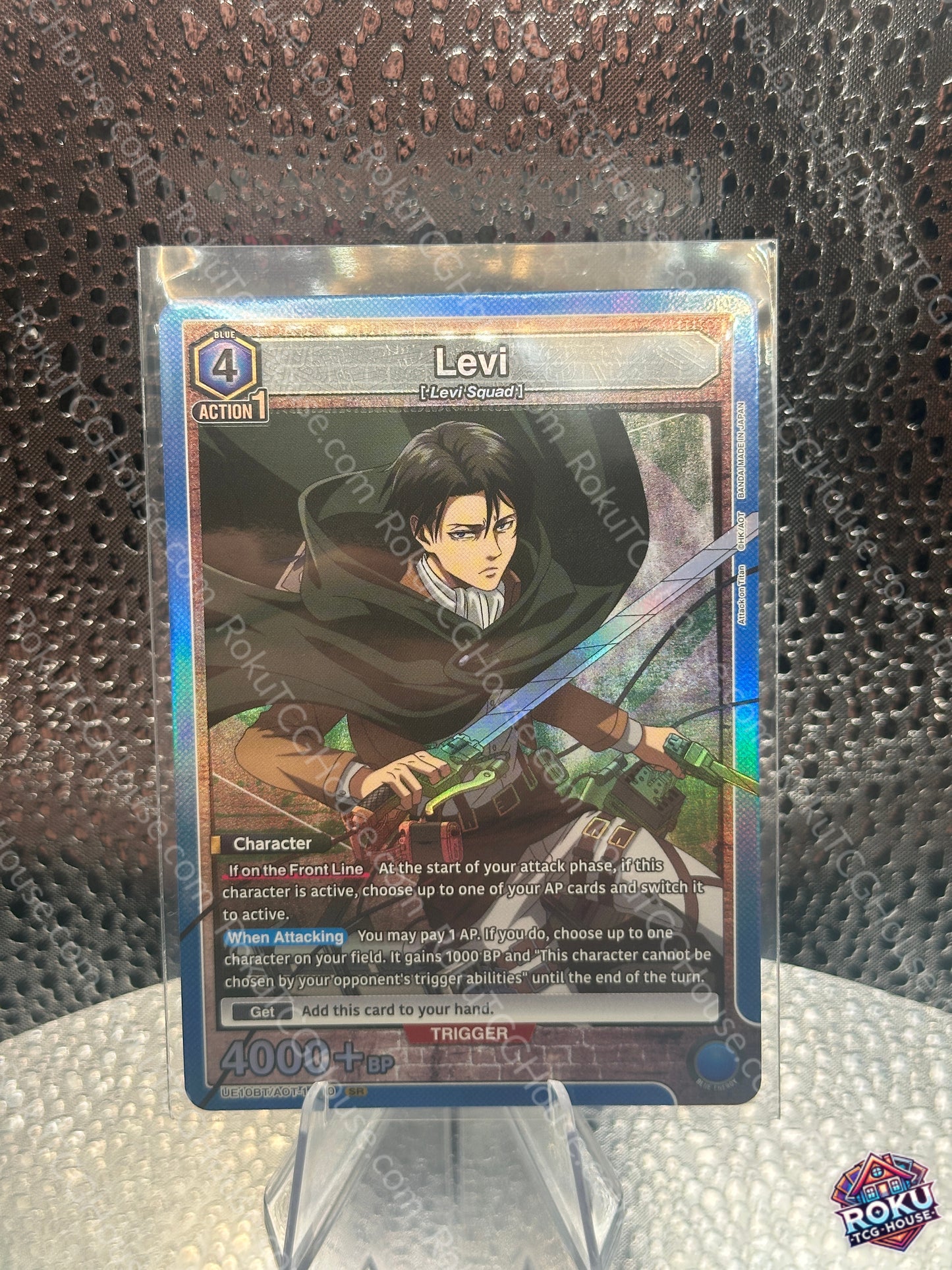 Levi (UE10BT/AOT-1-010) - Attack on Titan - Union Arena Card (NM)