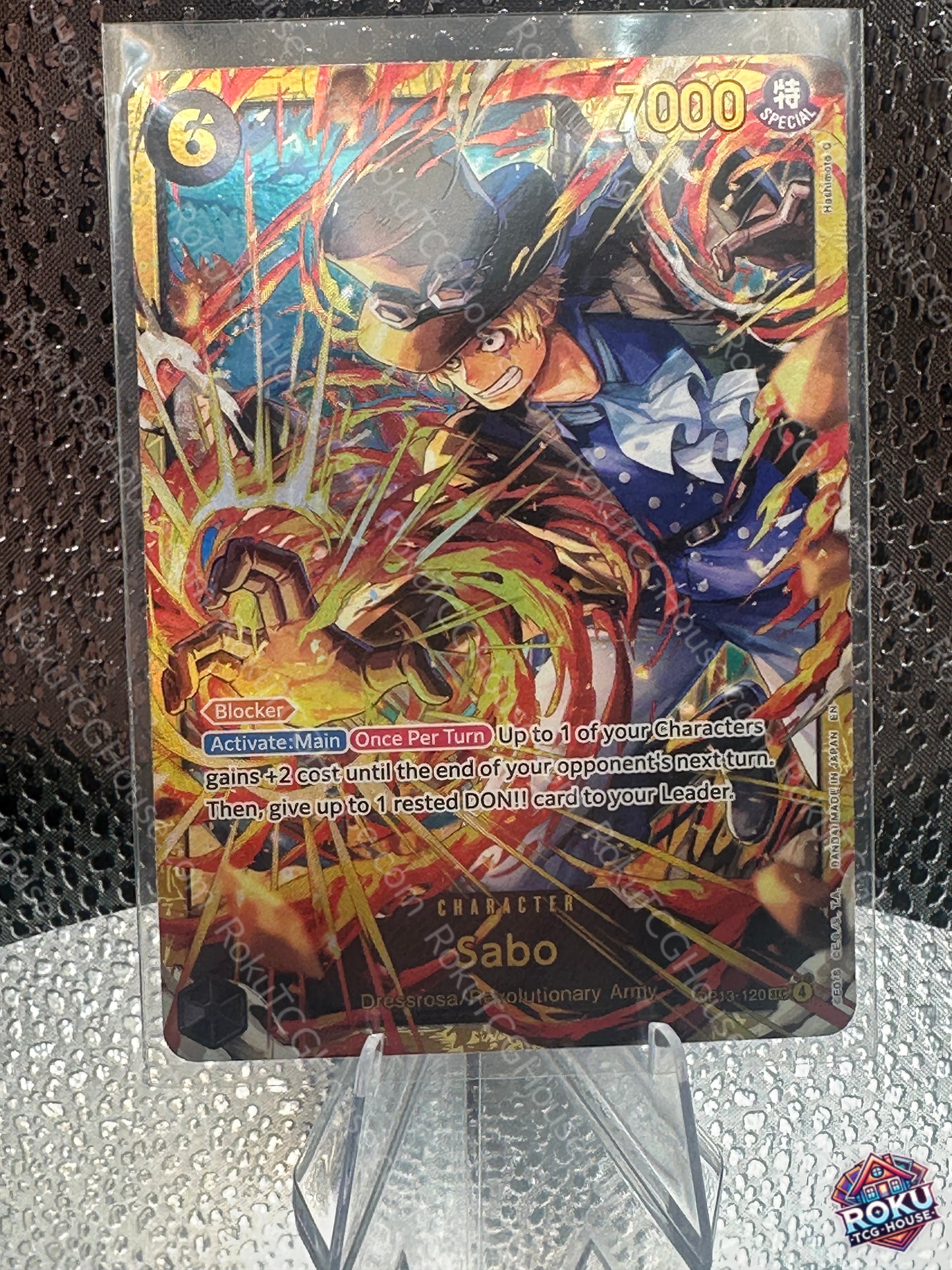Sabo (OP13-120) - Carrying On His Will - One Piece Card (NM)