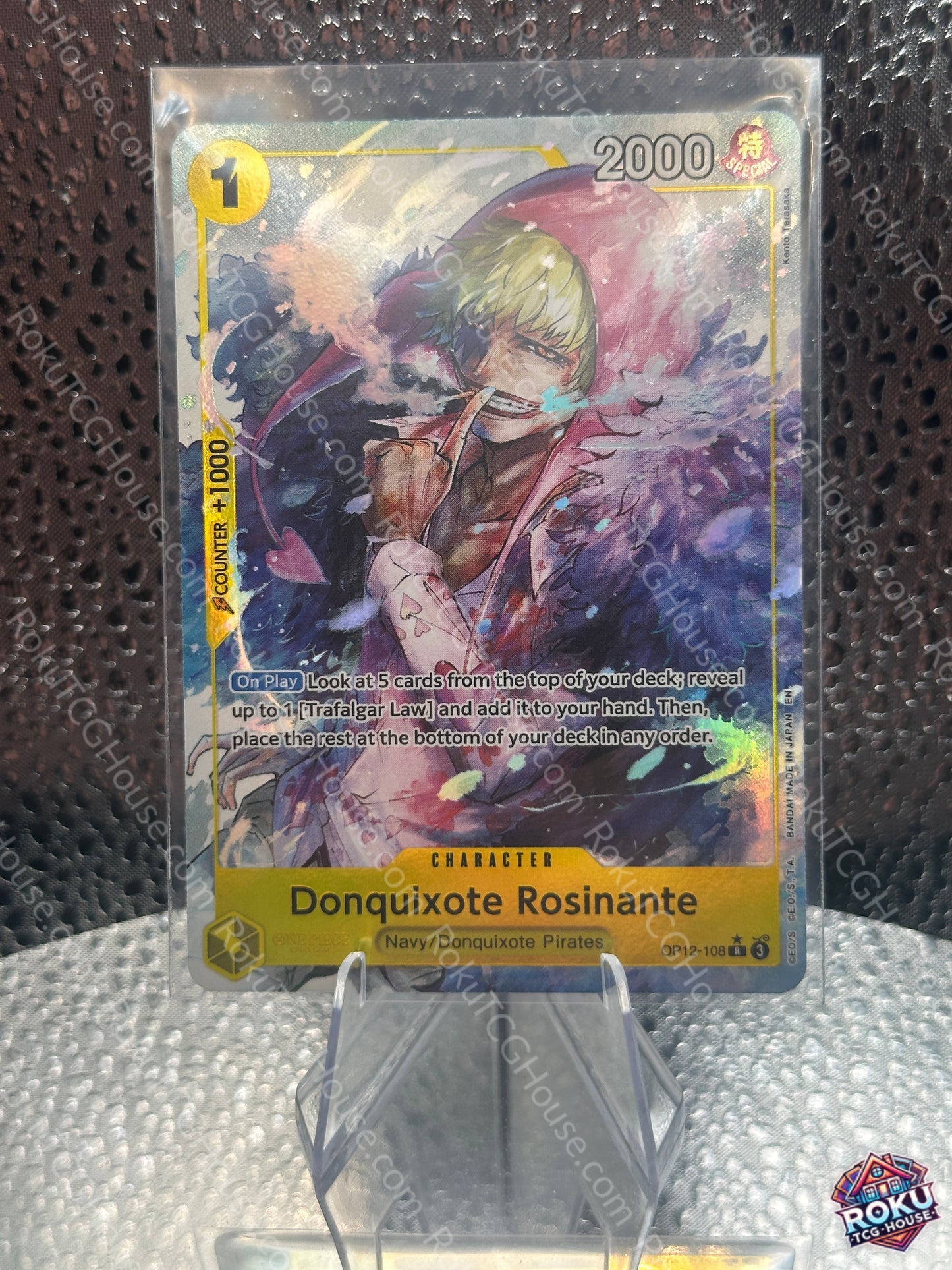 Donquixote Rosinante (Alt Art) (OP12-108) - Legacy of the Master - One Piece Card (NM)