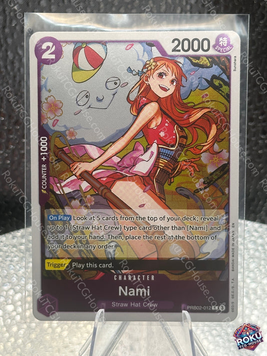 Nami (PRB02-012) - Premium Booster Vol. 2 - One Piece Card (NM)