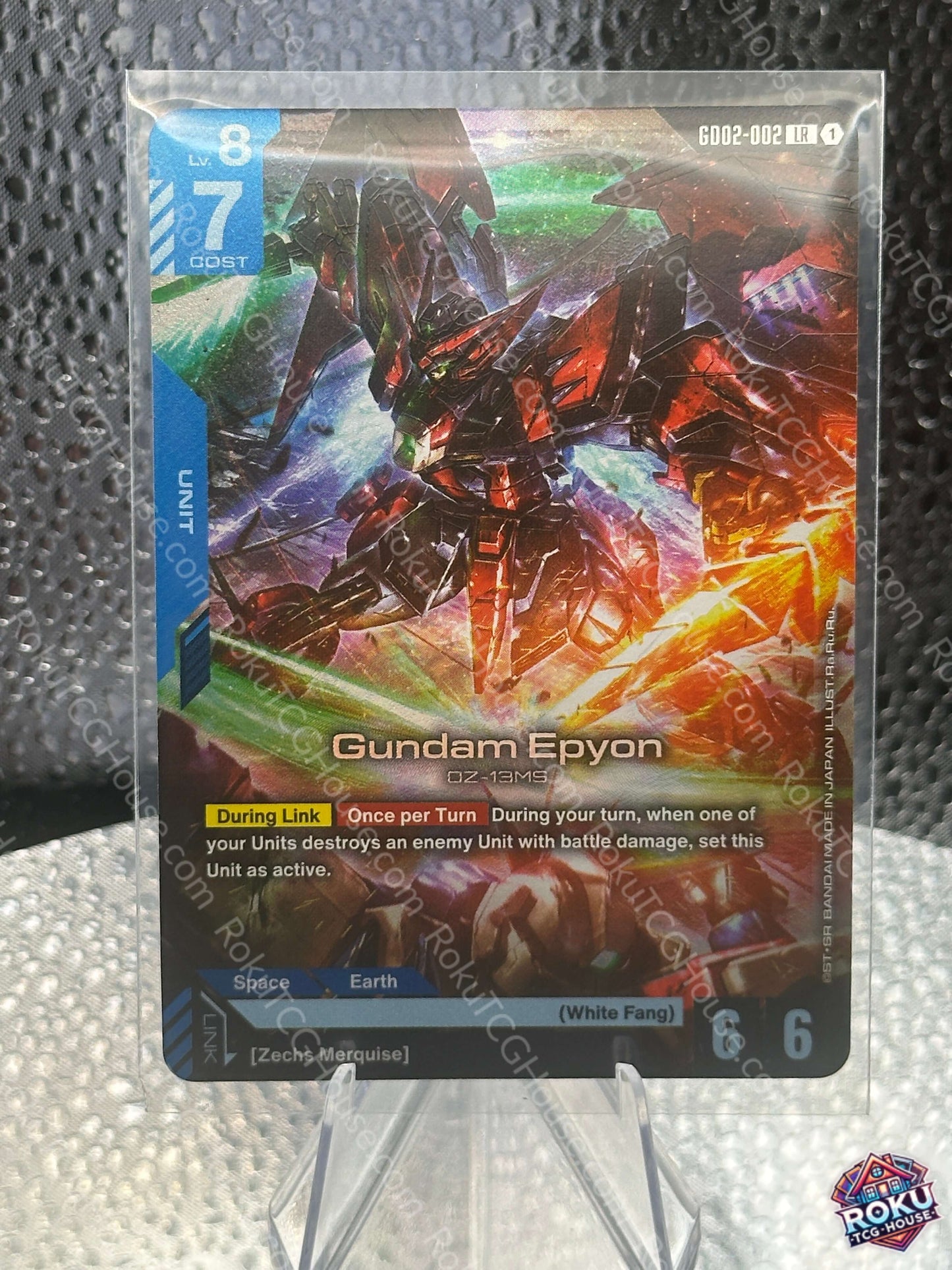 Gundam Epyon (GD02-002) - Dual Impact - Gundam Card (NM)