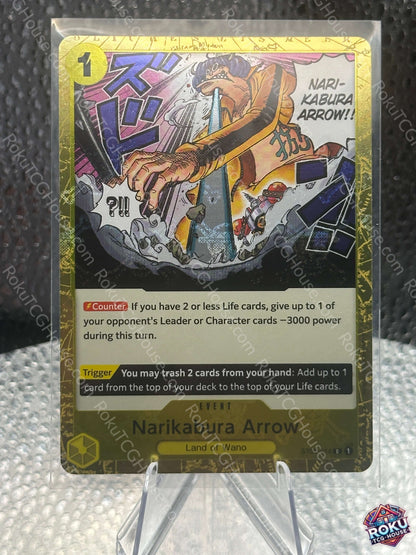 Narikabura Arrow (Jolly Roger Foil) (ST09-014) - Premium Booster Vol. 1 - One Piece Card (NM)