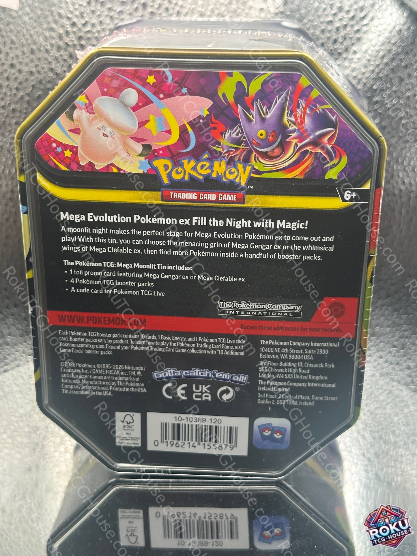 Mega Moonlit Tin [Mega Gengar ex]