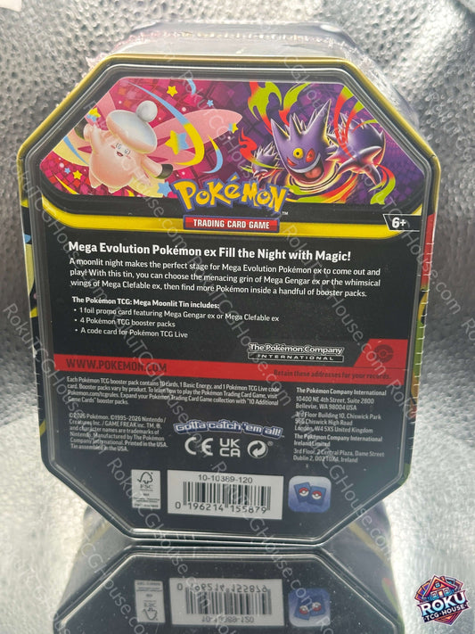 Mega Moonlit Tin [Mega Gengar ex]