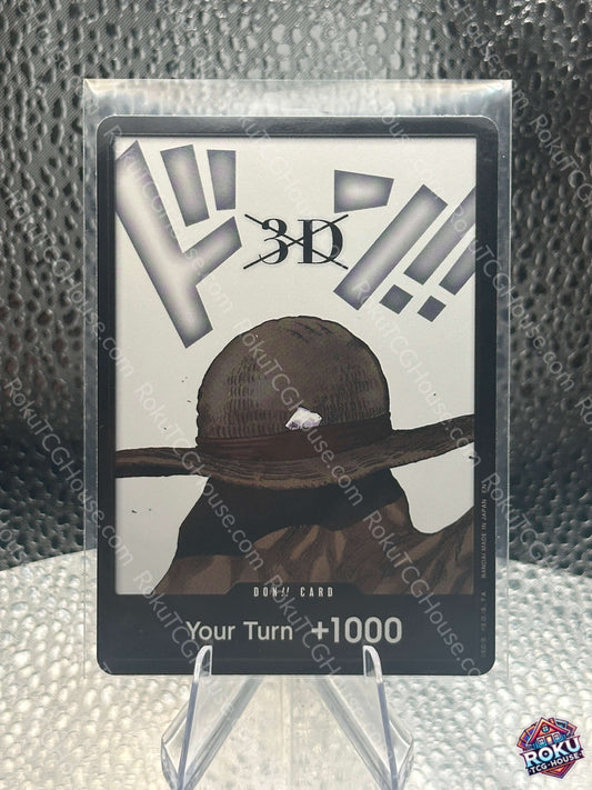 DON!! Card (3D) (Double Pack Set Vol. 8) - Legacy of the Master - One Piece Card (NM)