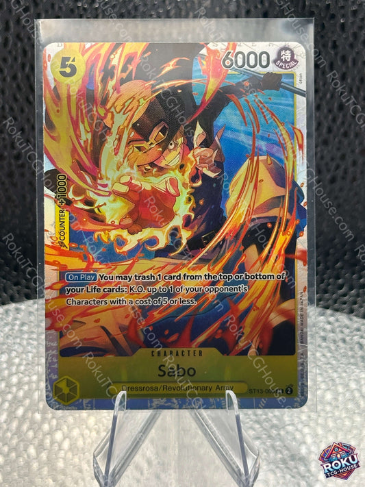 Sabo (ST13-008) - Ultra Deck: The Three Brothers - One Piece Card (NM)