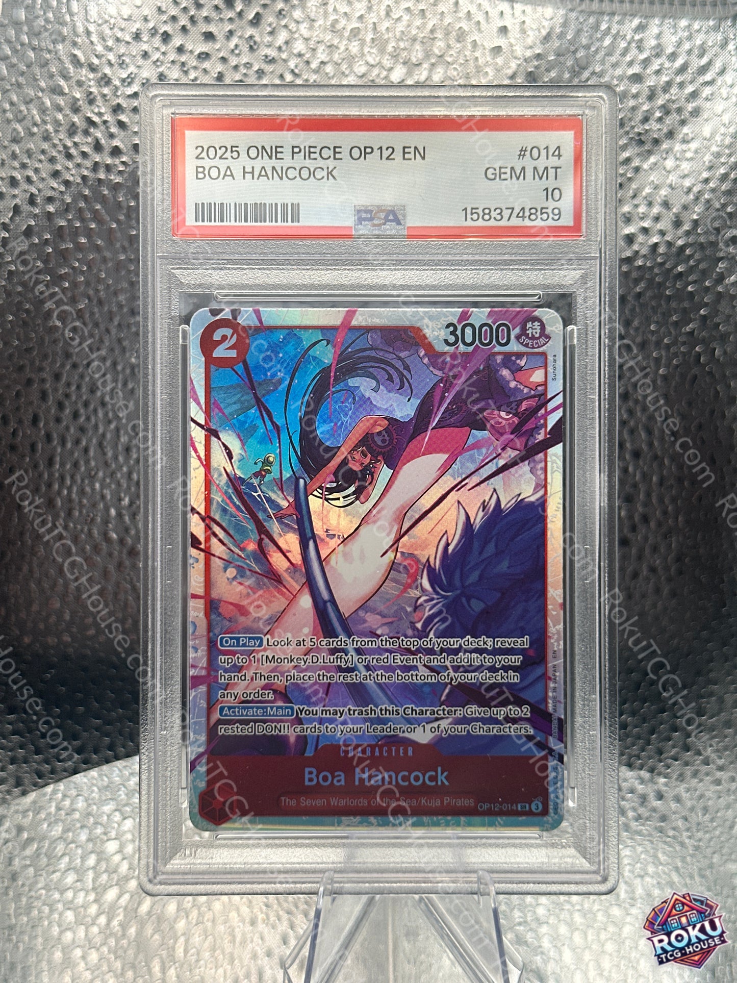 Boa Hancock (OP12-014) - Legacy of the Master - One Piece Card (PSA 10)