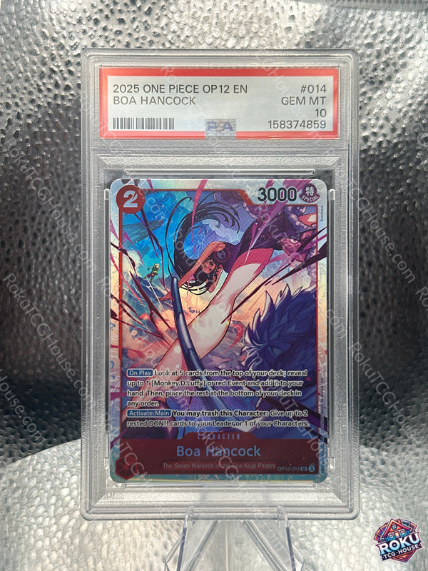 Boa Hancock (OP12-014) - Legacy of the Master - One Piece Card (PSA 10)