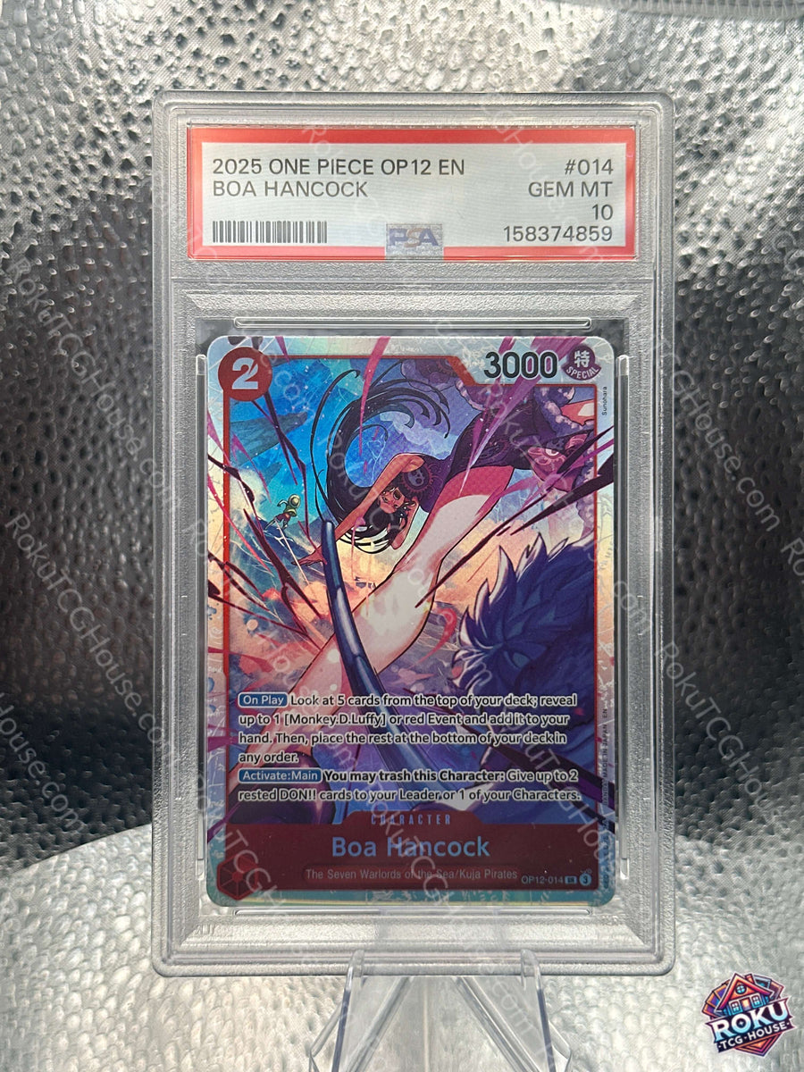 Boa Hancock (OP12-014) - Legacy of the Master - One Piece Card (PSA 10)