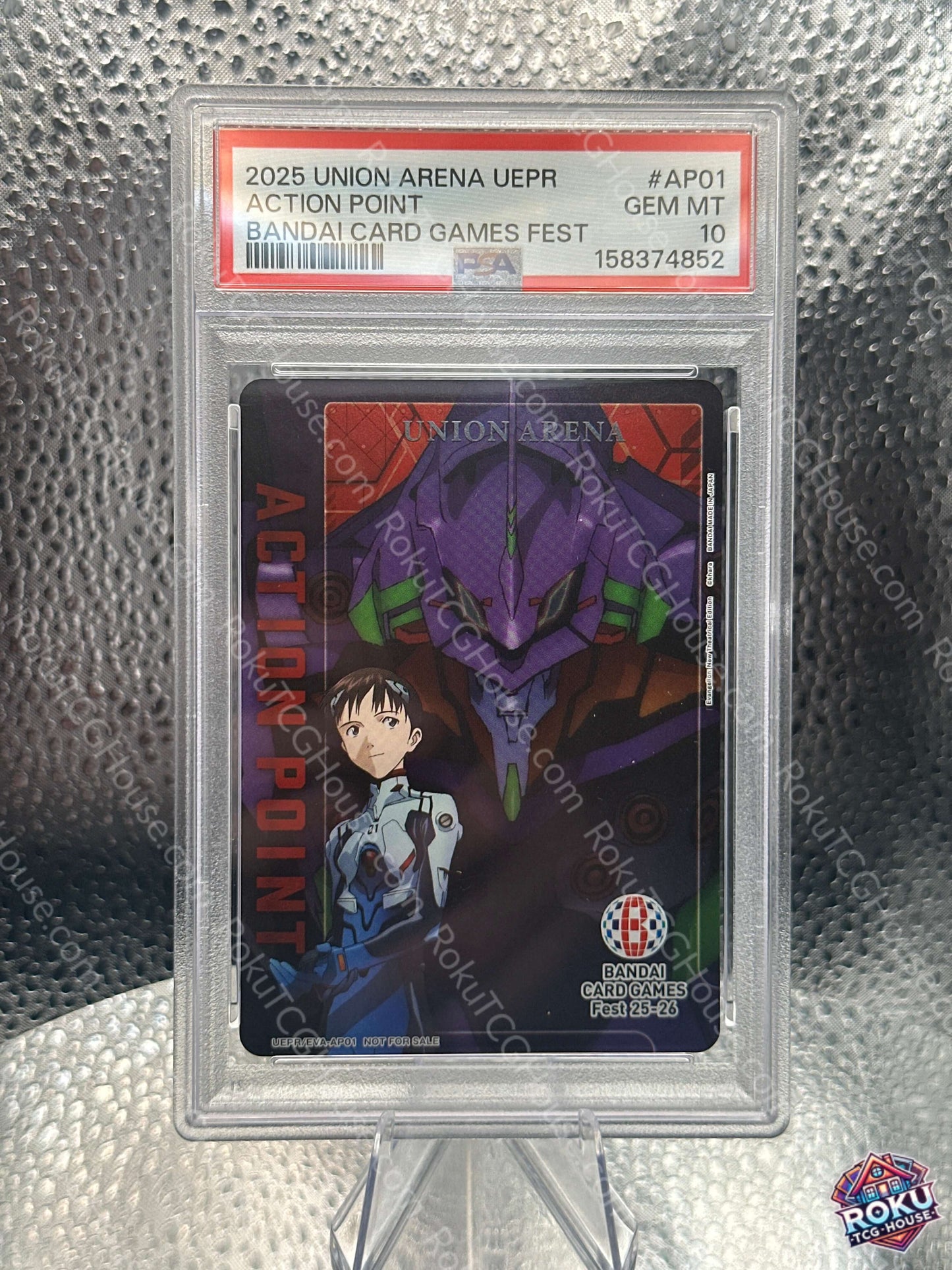 Action Point Card (UEPR/BCV-AP01) - Union Arena Promotion Cards - Union Arena Card (PSA 10)