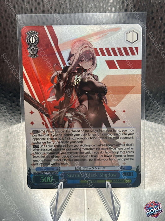 Scarlet: Black Shadow (NIK/S117-E085S) - GODDESS OF VICTORY: NIKKE - Weiss Schwarz Card (NM)