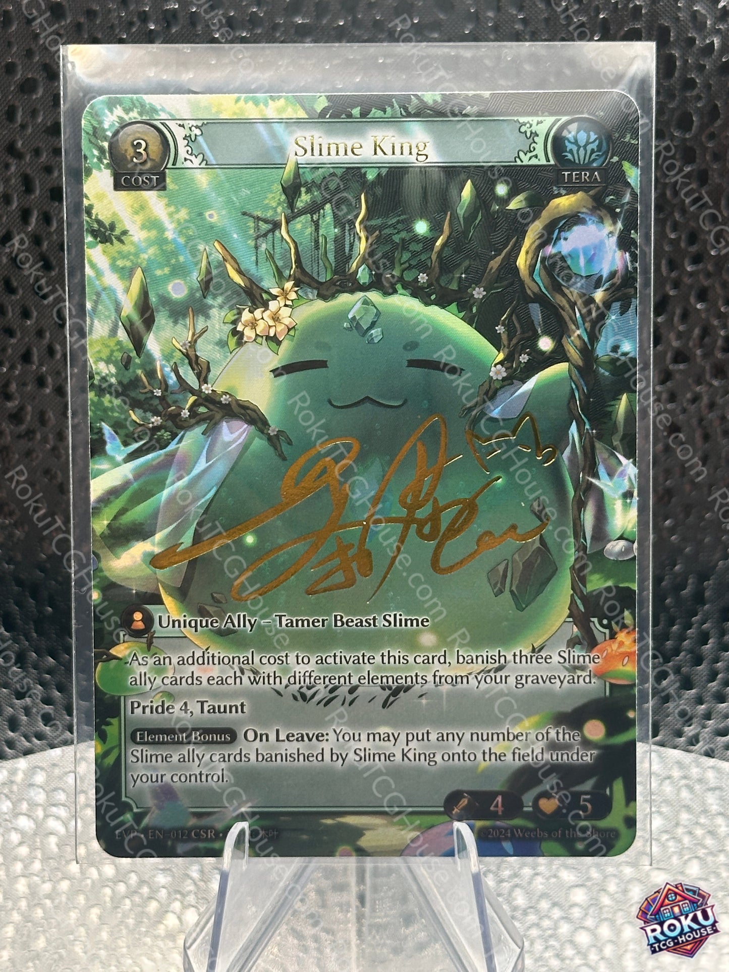 Slime King (012) (CSR) - Promotional Cards - Grand Archive Card (NM)