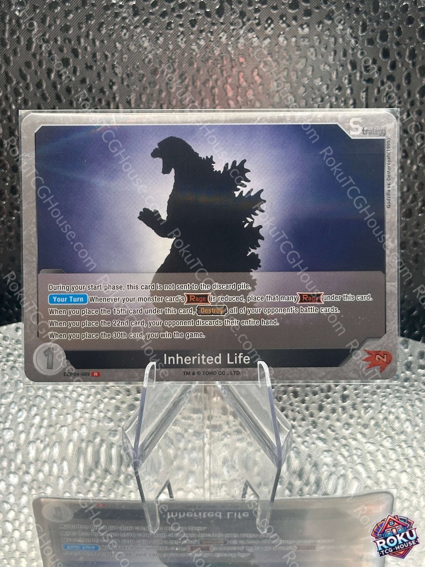 Inherited Life (EBP04-089) - Endless Wars - Godzilla Card Game Card (NM)