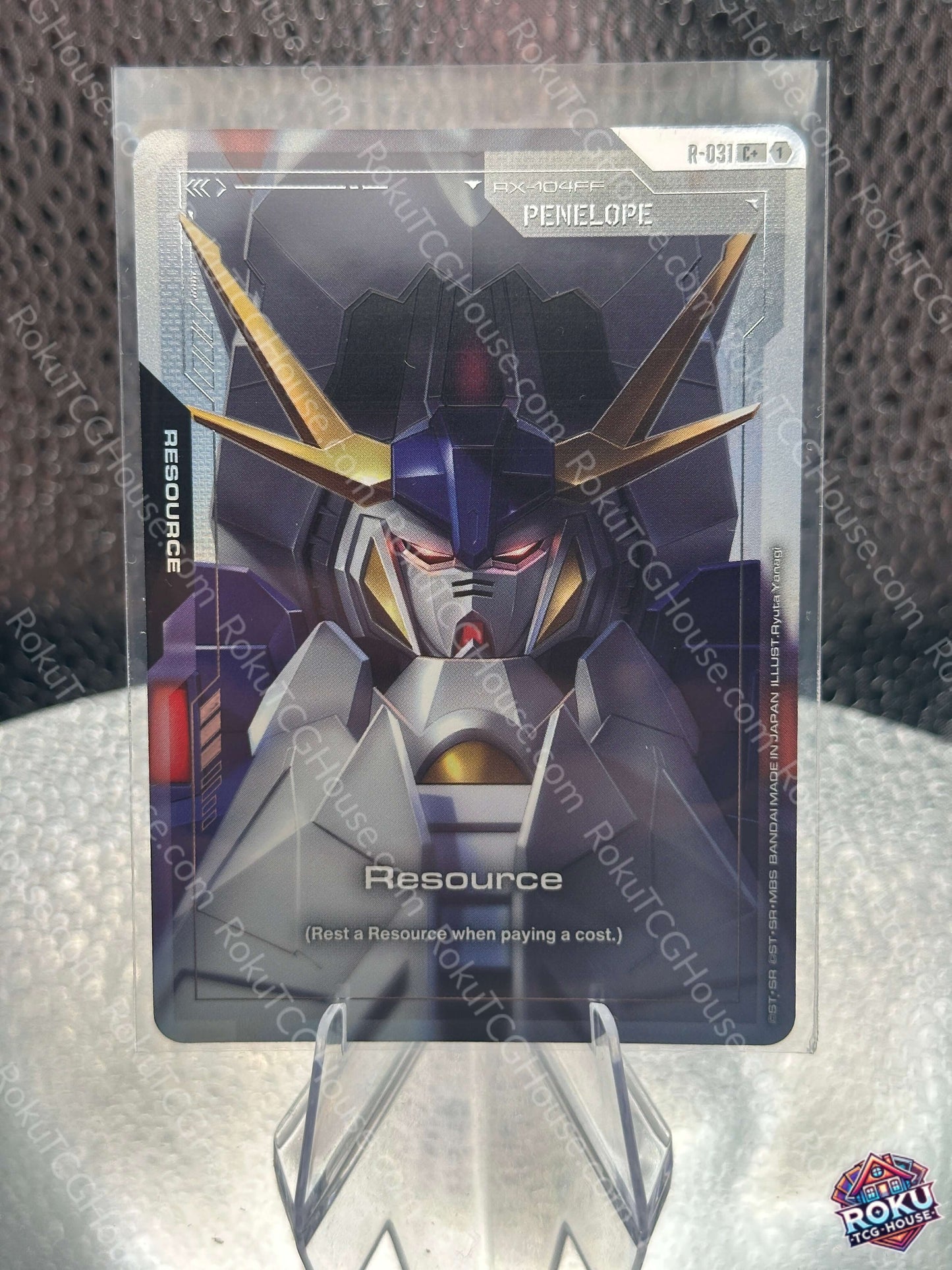 Resource (C+)(R-031) - Phantom Aria - Gundam Card Game Card (NM)