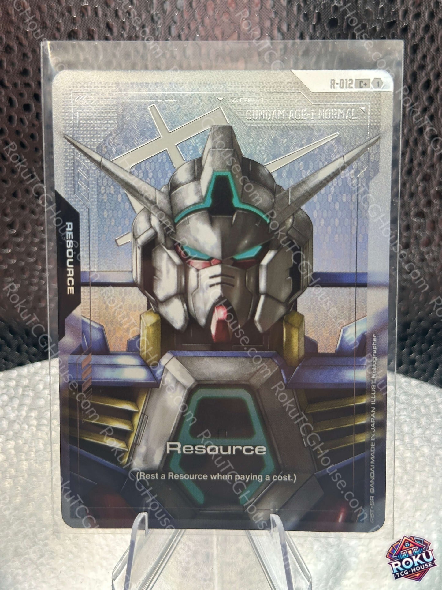 Resource (C+)(R-012) - Dual Impact - Gundam Card Game Card (NM)