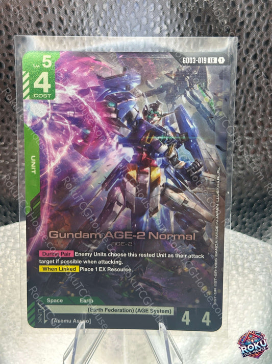Gundam AGE-2 Normal (LR) (GD03-019) - Steel Requiem - Gundam Card (NM)