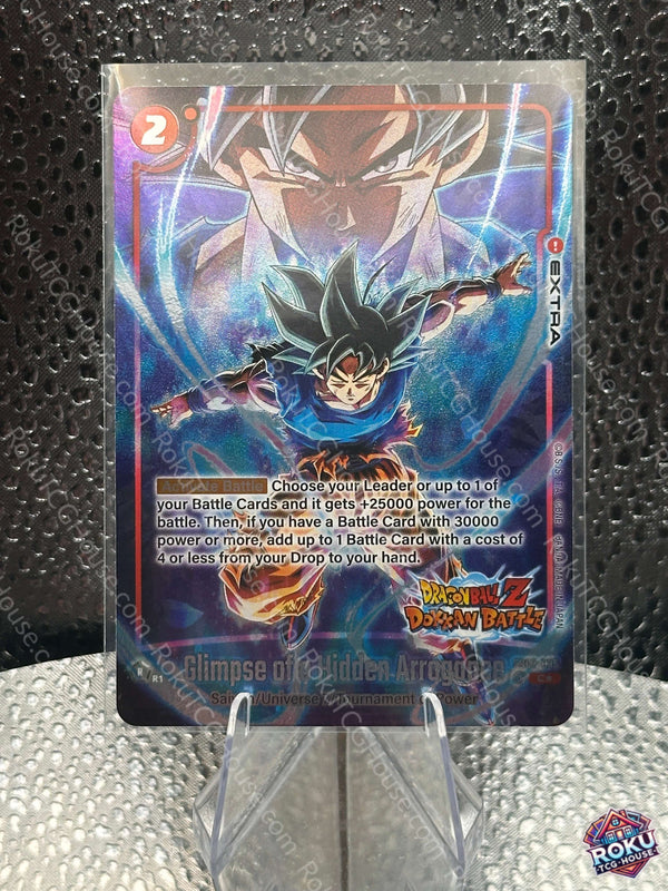 Glimpse of a Hidden Arrogance (Alternate Art) (FB02-035) - Blazing Aura - Dragon Ball Super Card (NM)