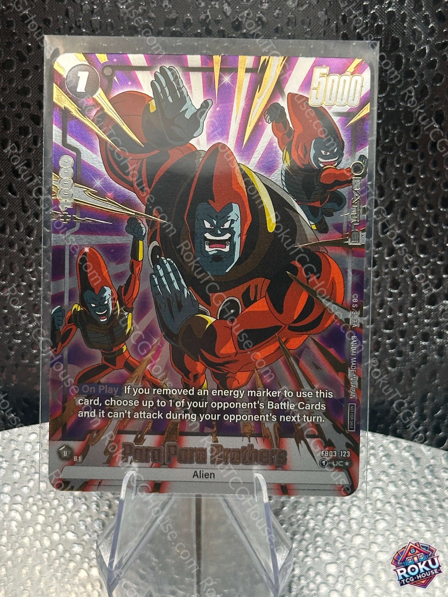 Para Para Brothers (Alternate Art) (FB03-123) - Tournament Promotion Cards - Dragon Ball Super Card (NM)