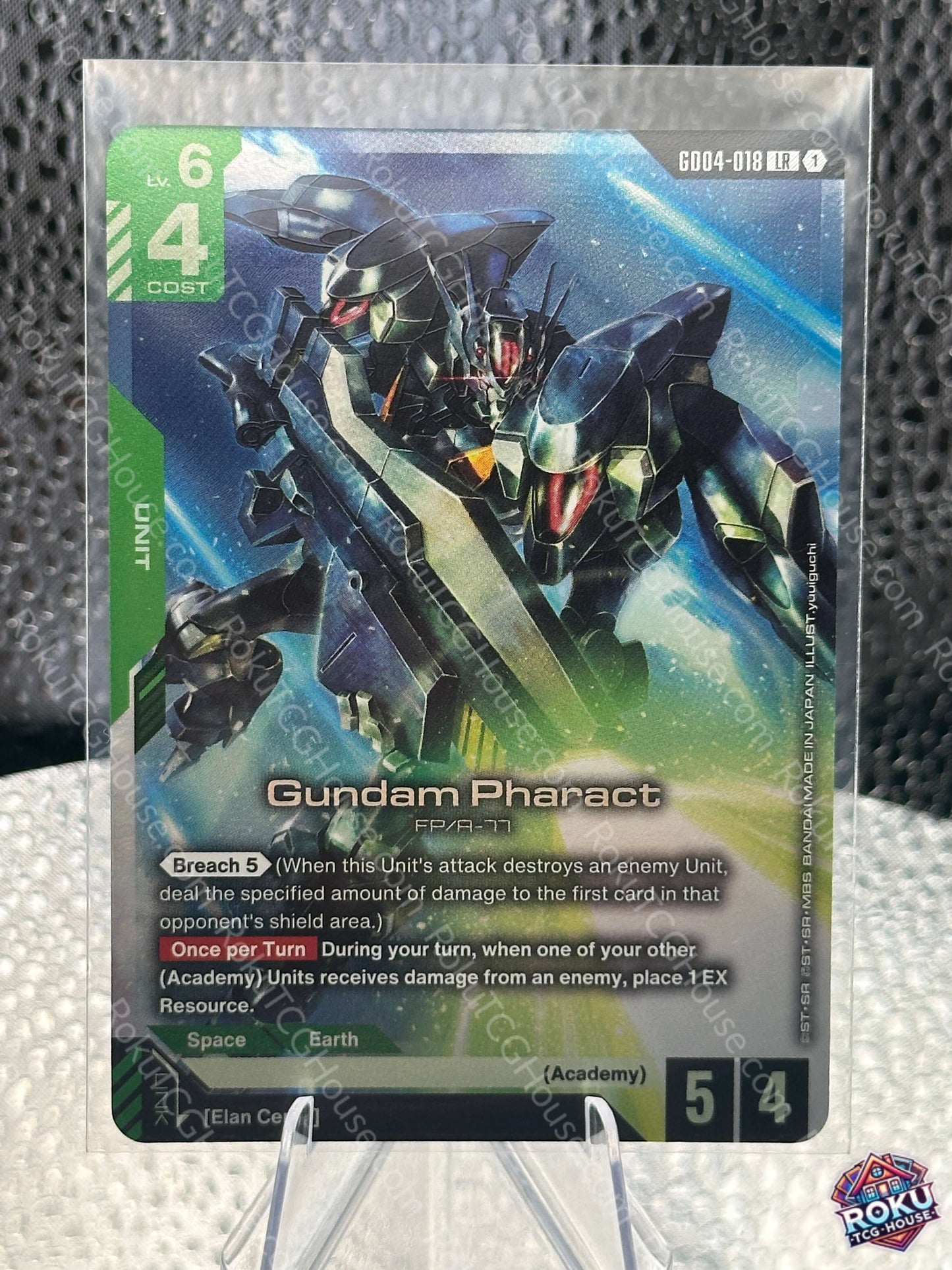 Gundam Pharact (LR) (GD04-018) - Phantom Aria - Gundam Card (NM)
