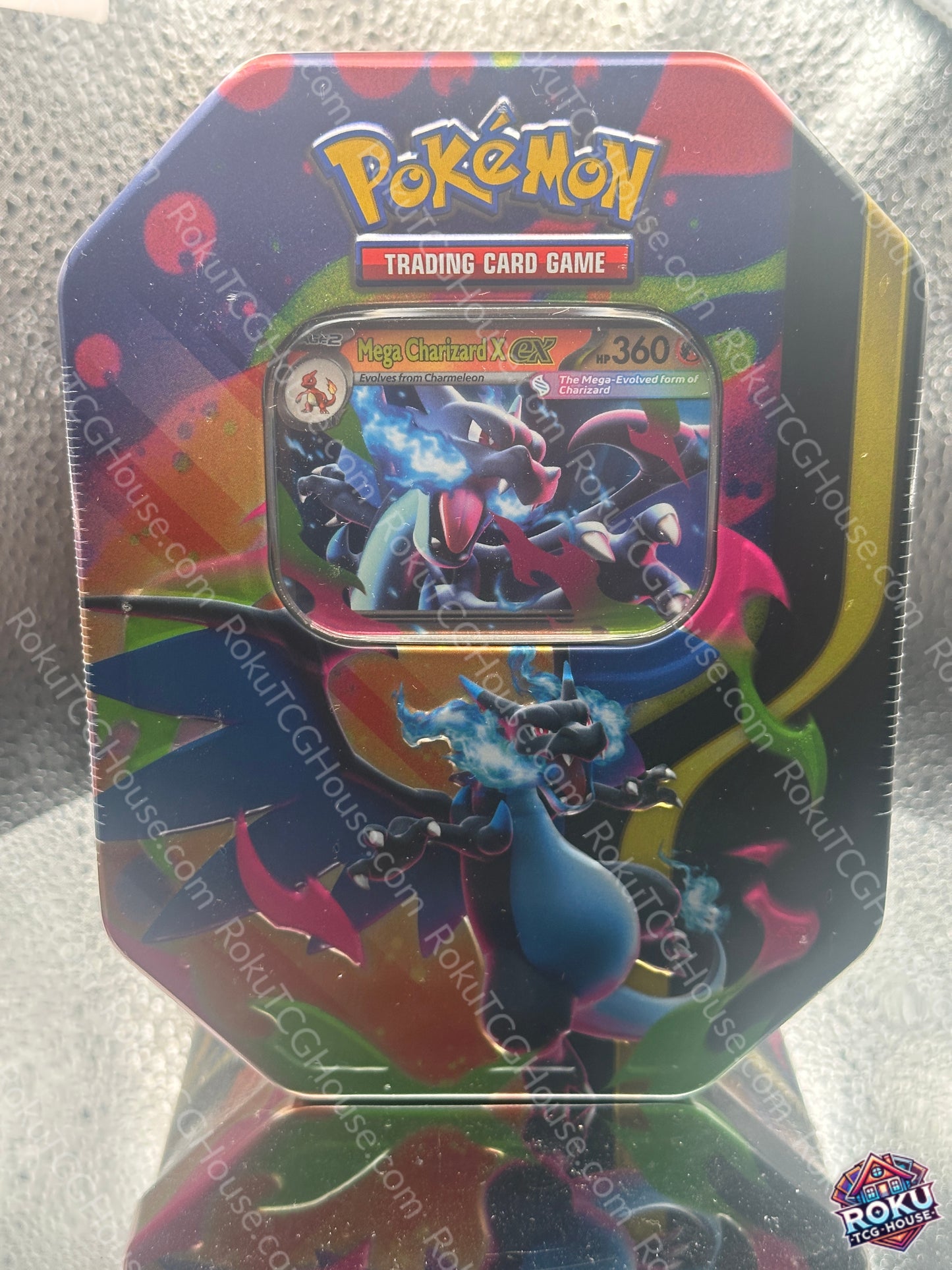 Mega Charizard Tin (Mega Charizard X)