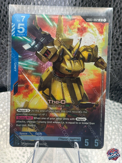 The-O (LR) (GD03-002) - Steel Requiem - Gundam Card (NM)