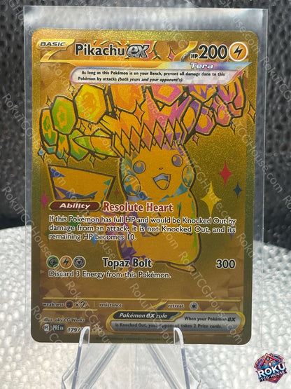 Pikachu ex (179/131) - Prismatic Evolutions - Pokémon Card (NM)
