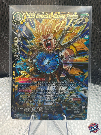 SS3 Gotenks, Blazing Fusion (BT10-153) - Rise of the Unison Warrior - Dragon Ball Card (NM)