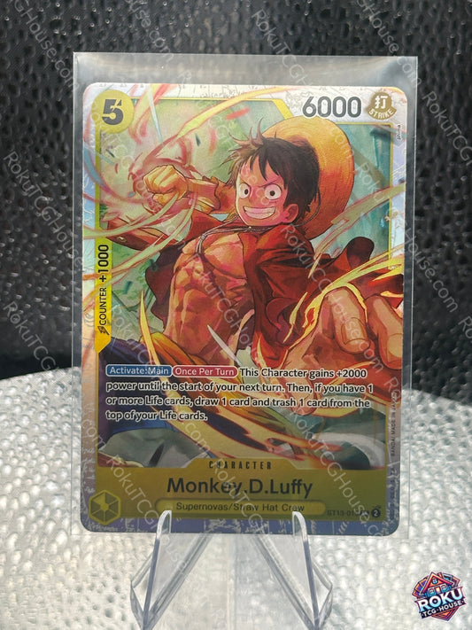 Monkey.D.Luffy (ST13-015) - Ultra Deck: The Three Brothers - One Piece Card (NM)