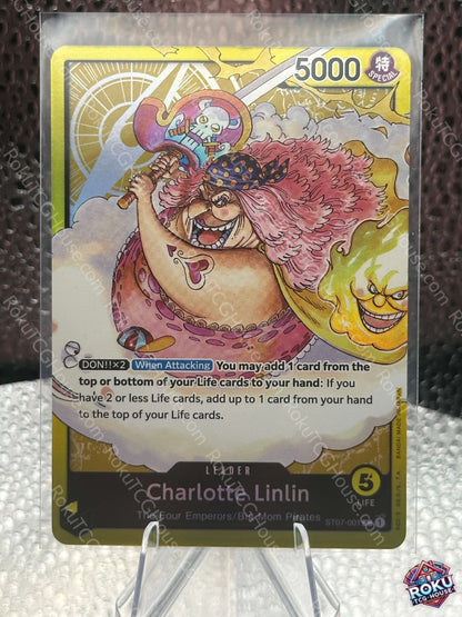 Charlotte Linlin (ST07-001) - Starter Deck 7: Big Mom Pirates - One Piece Card (NM)