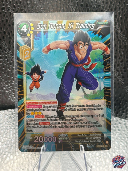 Son Gohan, Ki Training (BT28-081) - Prismatic Clash - Dragon Ball Card (NM)