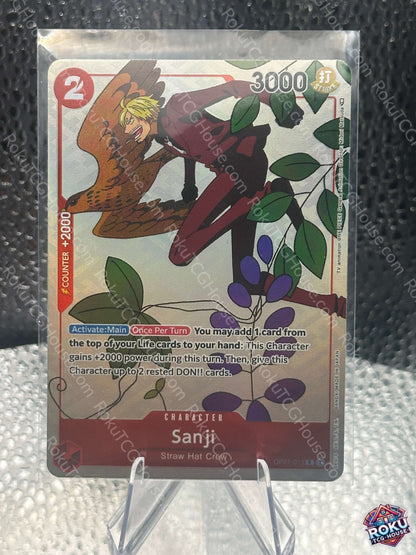Sanji (Gift Collection 2023) (OP01-013) - One Piece Promotion Cards - One Piece Card (NM)