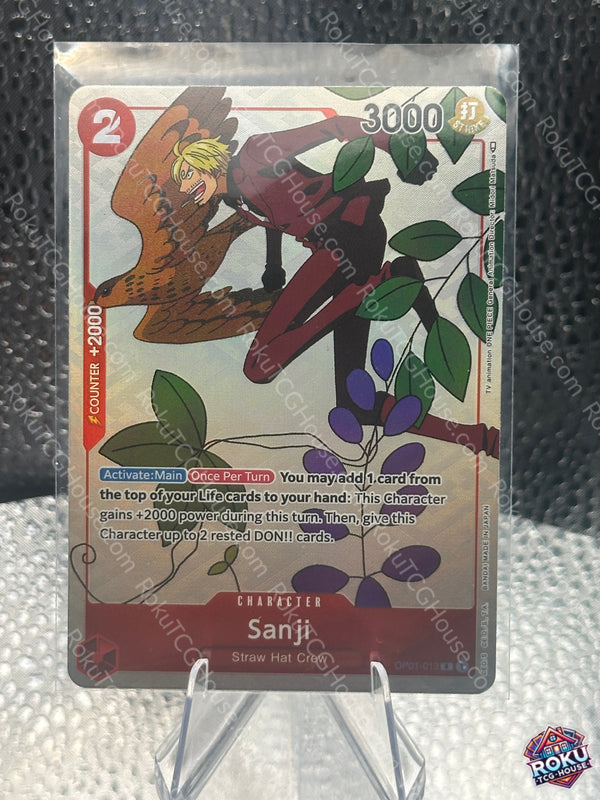 Sanji (Gift Collection 2023) (OP01-013) - One Piece Promotion Cards - One Piece Card (NM)
